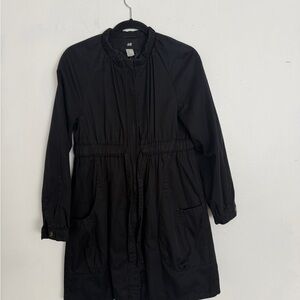 H&M Women's Black Trench Coat